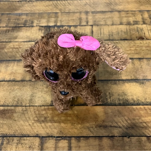 3/$18 - Ty Beanie Boos | Maddie the curly dog stuffed animal - Picture 2 of 8